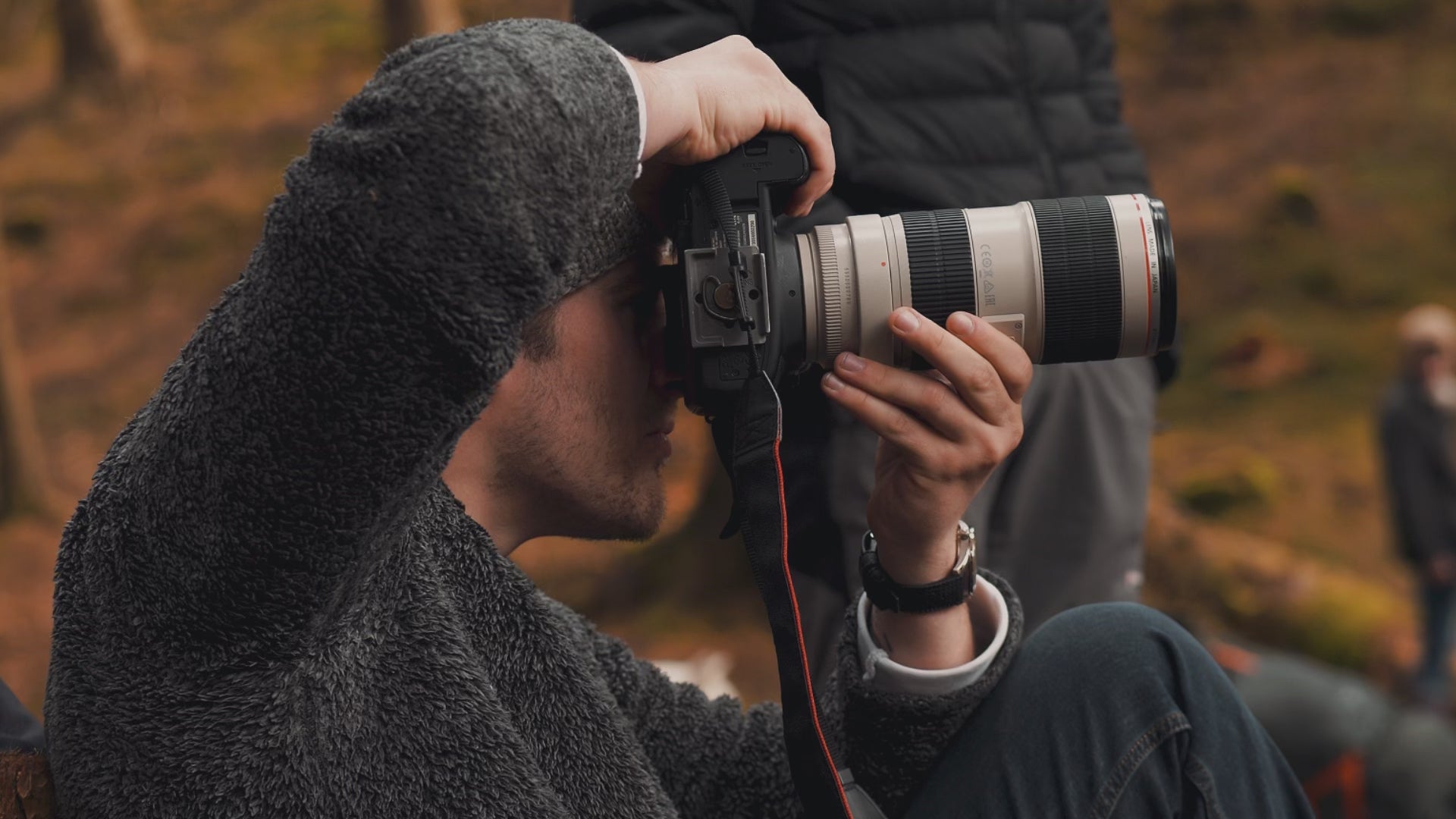 Bear&Wolf Content Exped Video showing BTS of a photoshoot